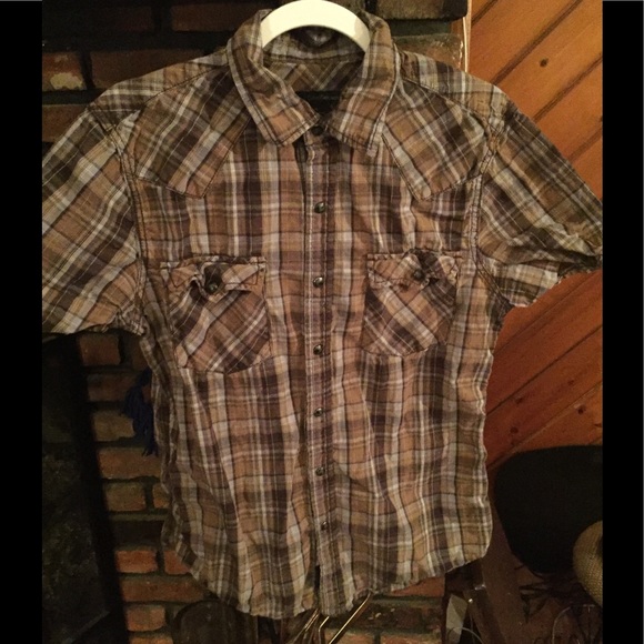 Calvin Klein Jeans Other - Calvin Klein Plaid Button-up
